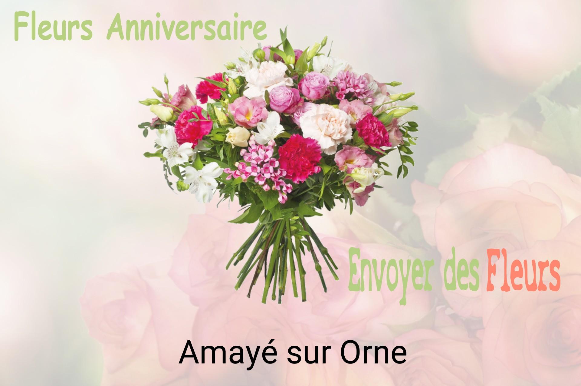 Bouquet de fleurs d’anniversaire livré à Amayé-sur-Orne
